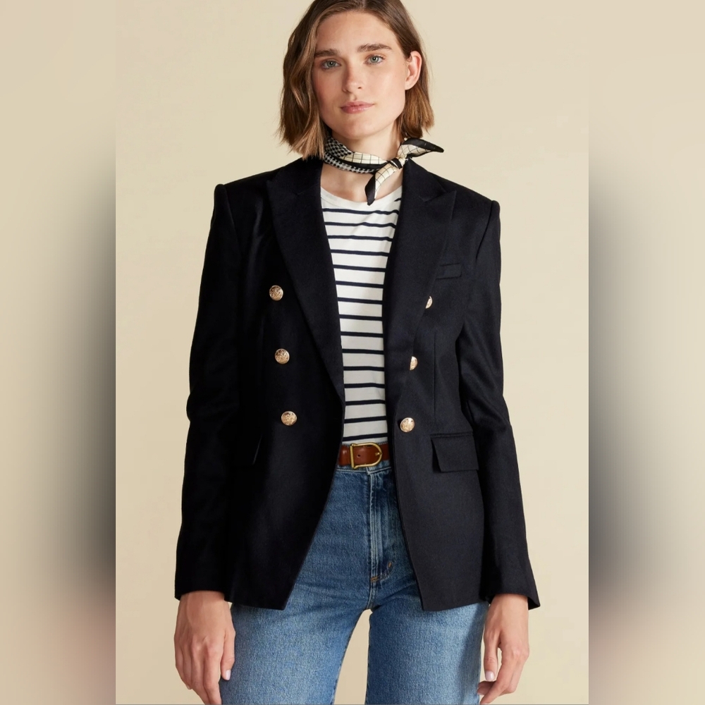 Amour Vert Blazer - Dark Navy
